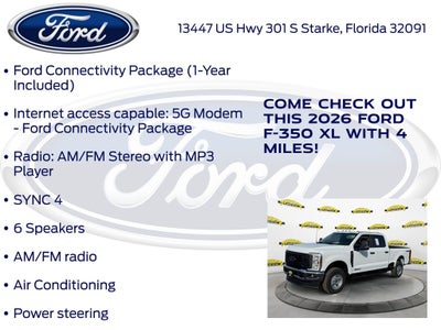 2026 Ford F-350SD XL InTransit