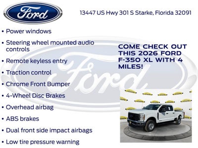 2026 Ford F-350SD XL 610A