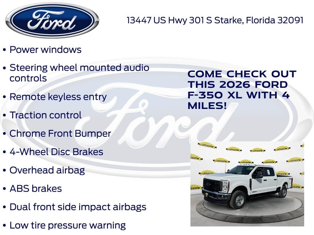 2026 Ford F-350SD XL 610A