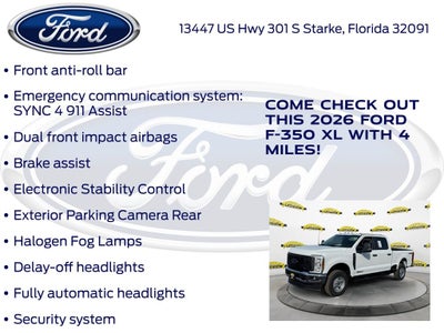 2026 Ford F-350SD XL 610A