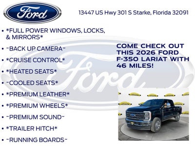 2026 Ford F-350SD Lariat 618A