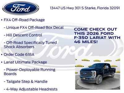 2026 Ford F-350SD Lariat 618A