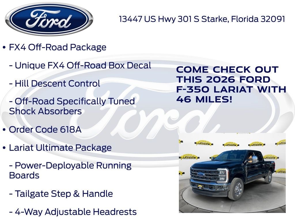 2026 Ford F-350SD Lariat 618A
