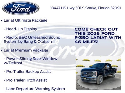 2026 Ford F-350SD Lariat 618A