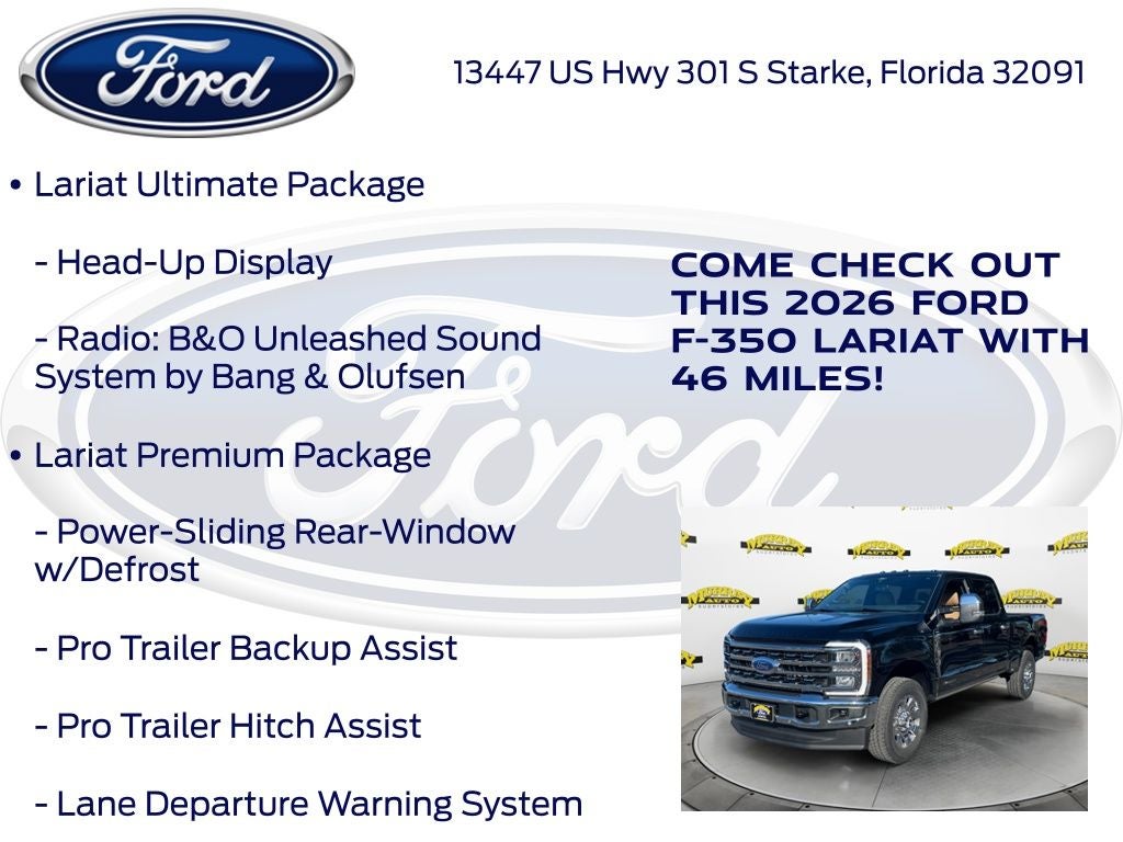 2026 Ford F-350SD Lariat 618A