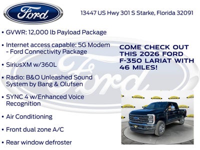 2026 Ford F-350SD Lariat 618A