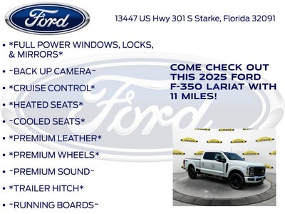 2025 Ford F-350SD Lariat 618A
