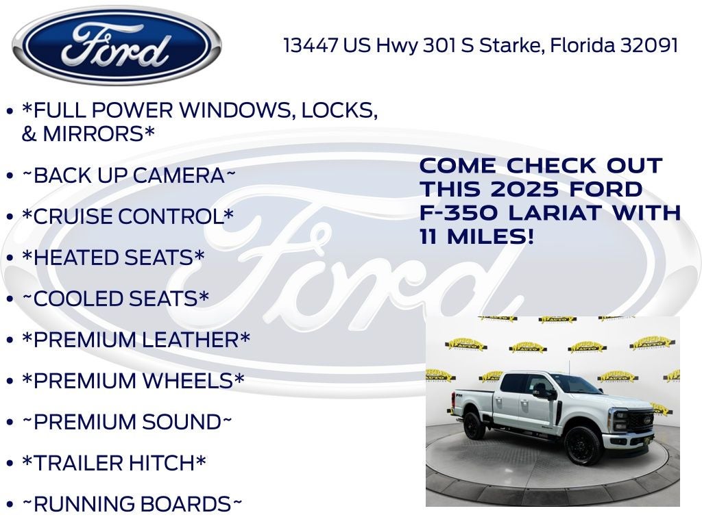 2025 Ford F-350SD Lariat 618A