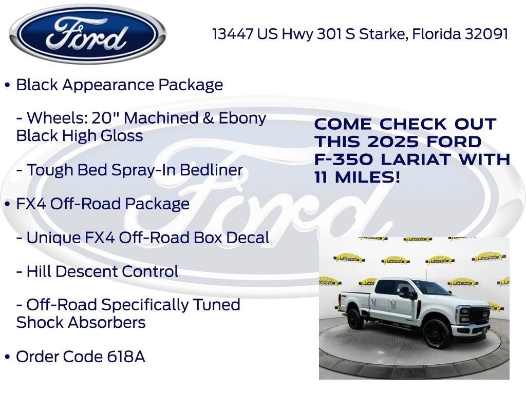 2025 Ford F-350SD Lariat 618A