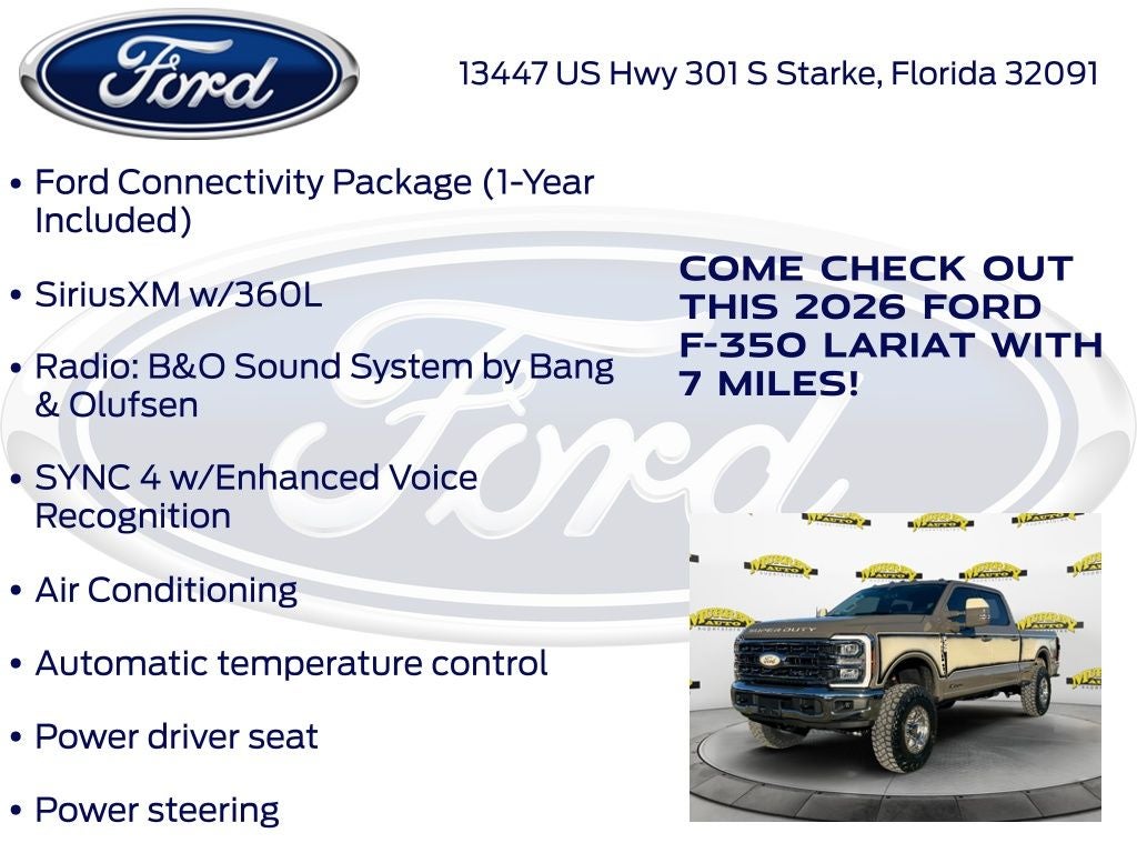 2026 Ford F-350SD Lariat 618A