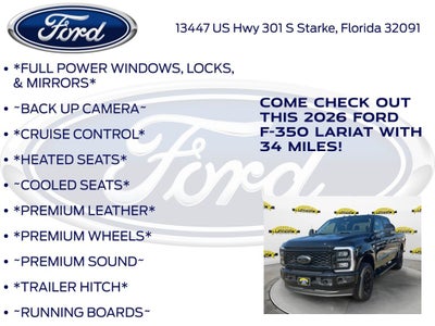 2026 Ford F-350SD Lariat 618A