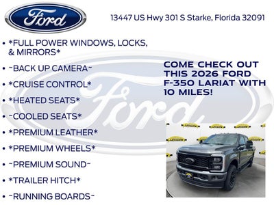 2026 Ford F-350SD Lariat 618A