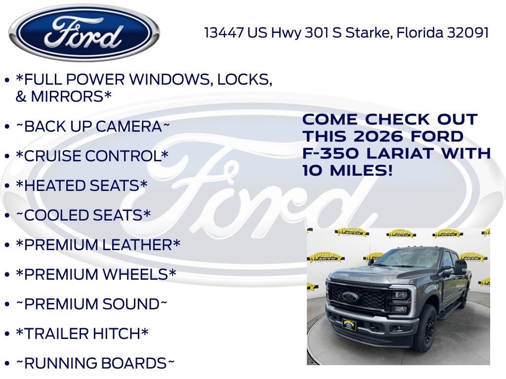 2026 Ford F-350SD Lariat 618A