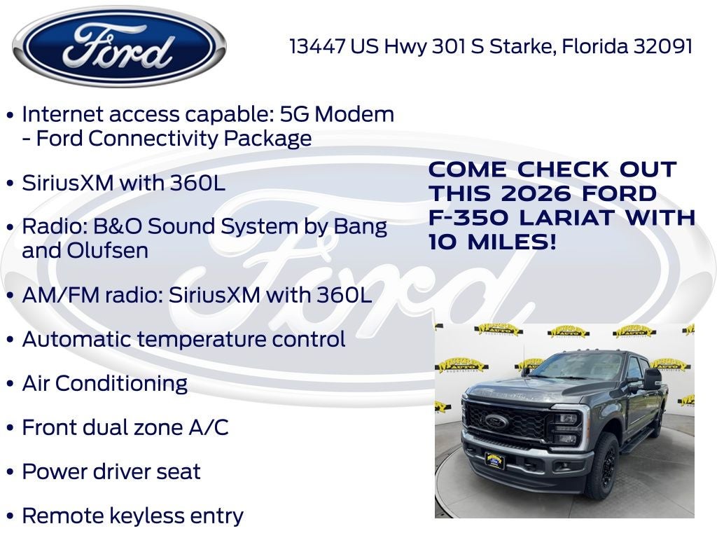 2026 Ford F-350SD Lariat 618A