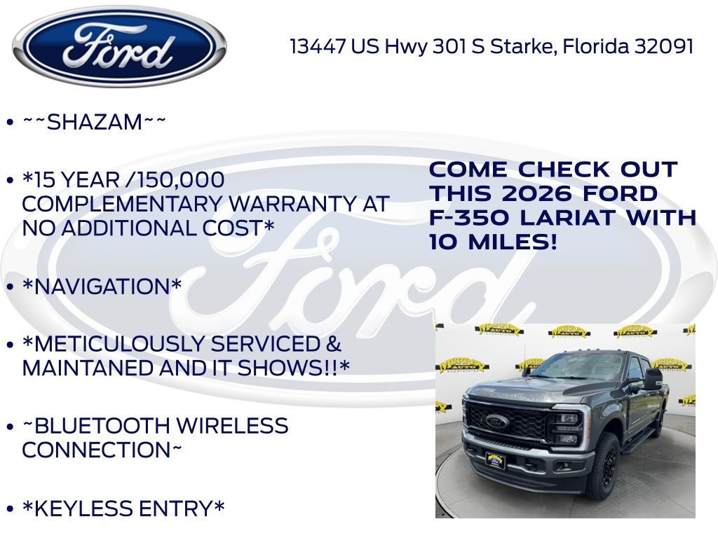 2026 Ford F-350SD Lariat 618A