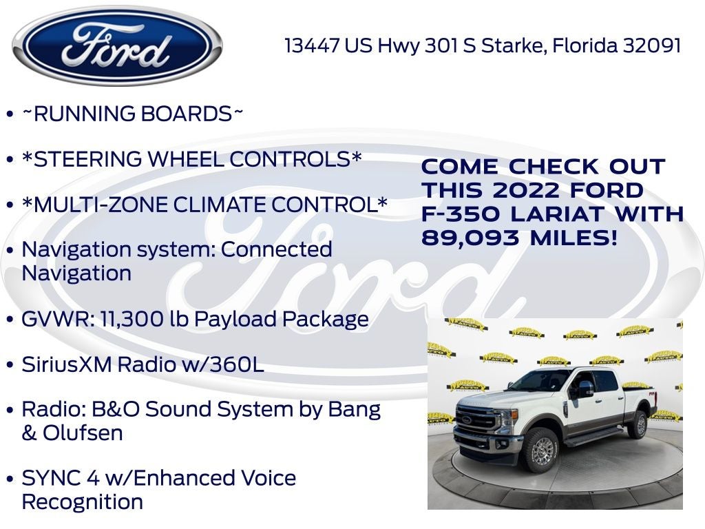 2022 Ford F-350SD Lariat