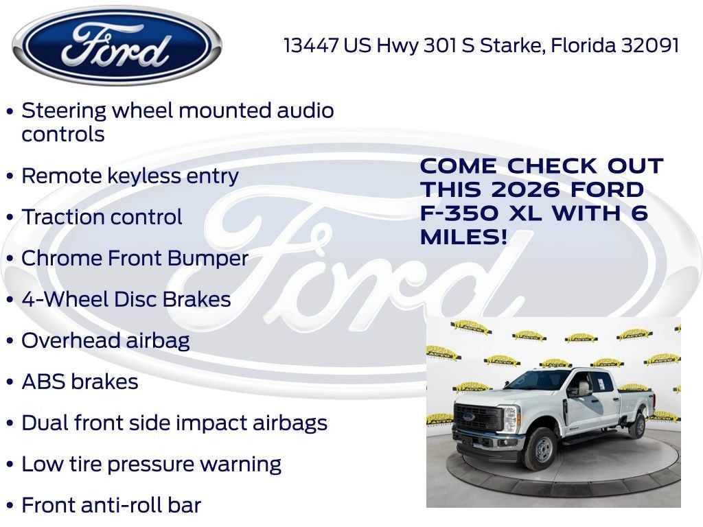 2026 Ford F-350SD XL 610A