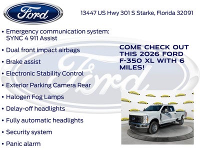 2026 Ford F-350SD XL 610A