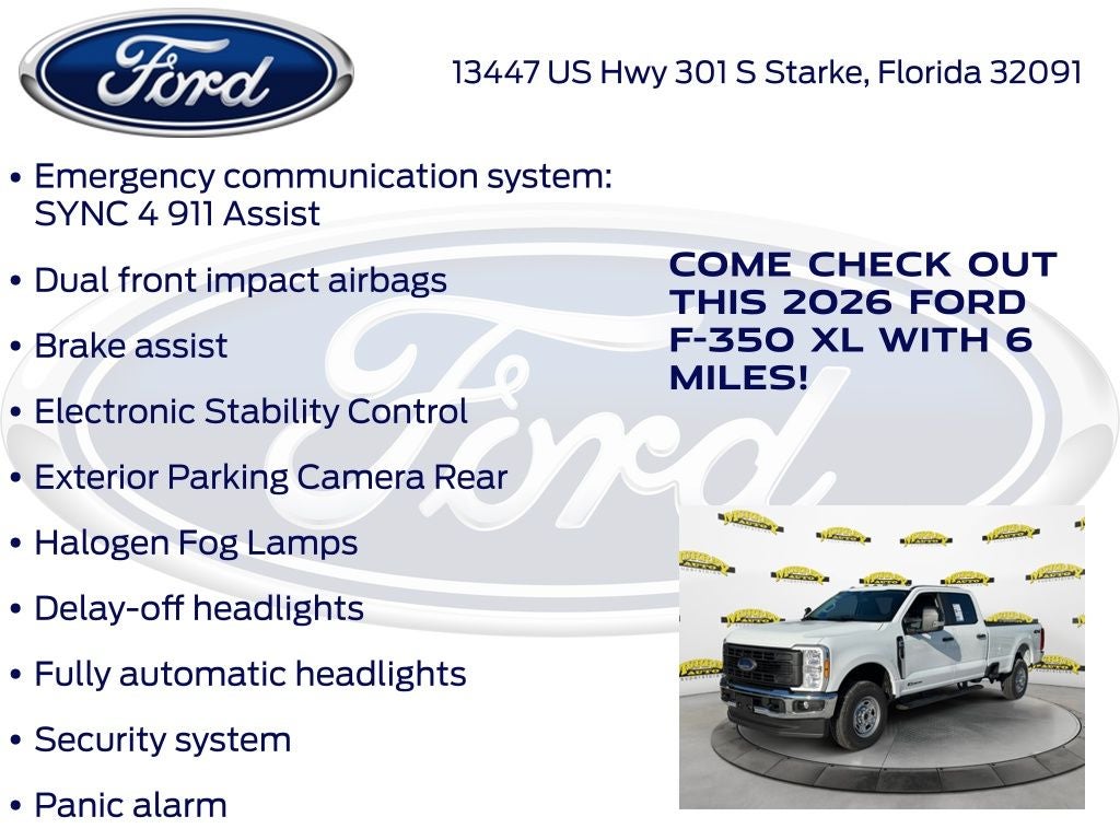 2026 Ford F-350SD XL 610A