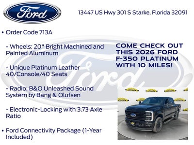2026 Ford F-350SD Platinum 713A