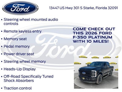 2026 Ford F-350SD Platinum 713A