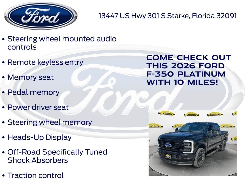 2026 Ford F-350SD Platinum 713A