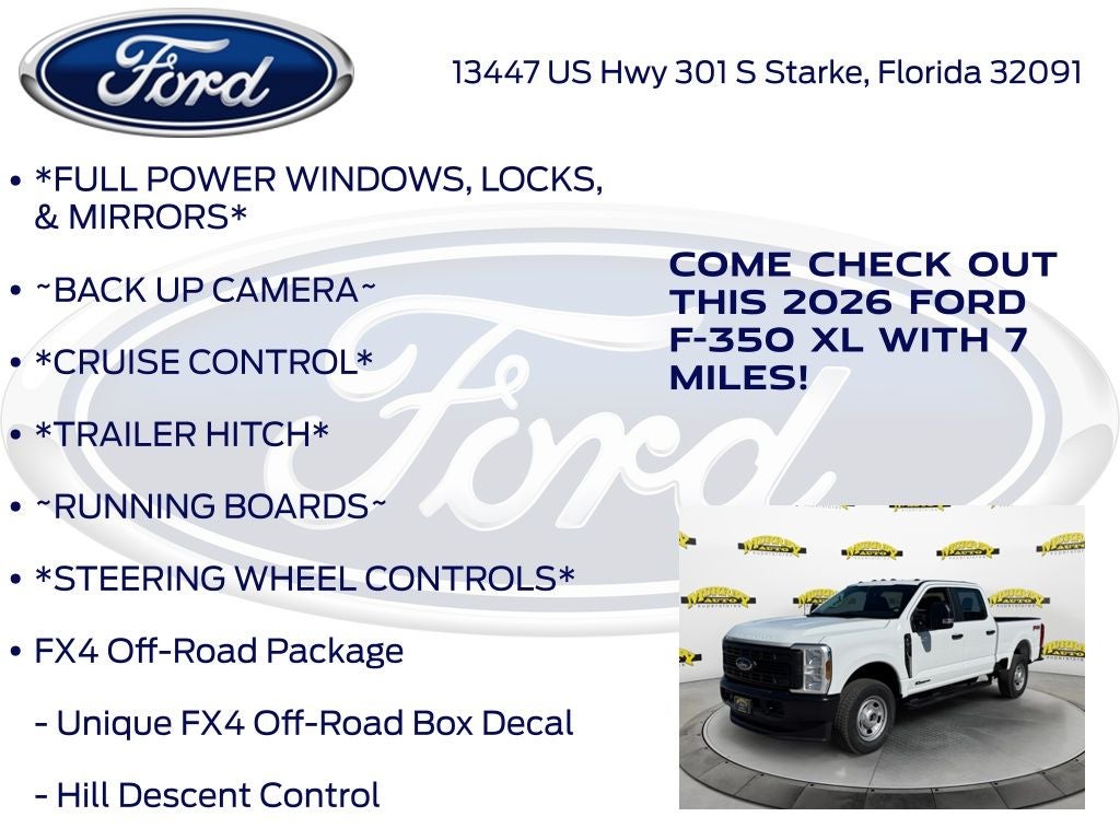 2026 Ford F-350SD XL 610A