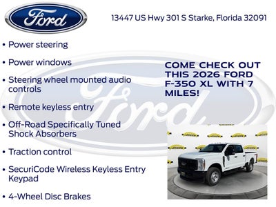 2026 Ford F-350SD XL 610A