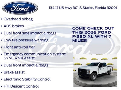 2026 Ford F-350SD XL 610A
