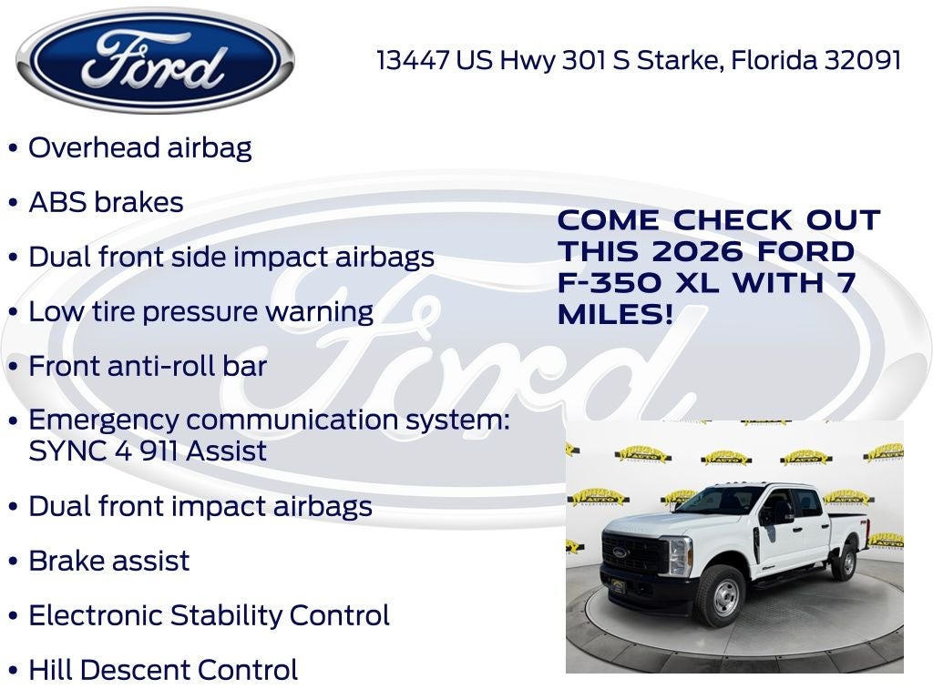 2026 Ford F-350SD XL 610A