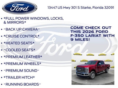 2026 Ford F-350SD Lariat 618A