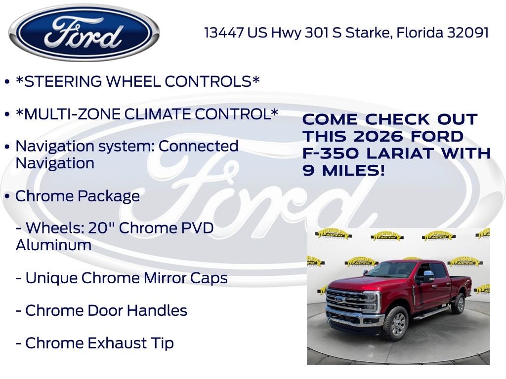 2026 Ford F-350SD Lariat 618A