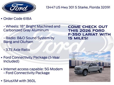 2026 Ford F-350SD Lariat 618A
