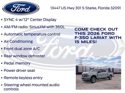 2026 Ford F-350SD Lariat 618A