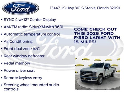 2026 Ford F-350SD Lariat 618A
