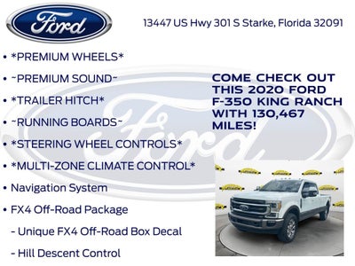 2020 Ford F-350SD King Ranch