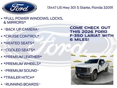 2026 Ford F-350SD Lariat 618A