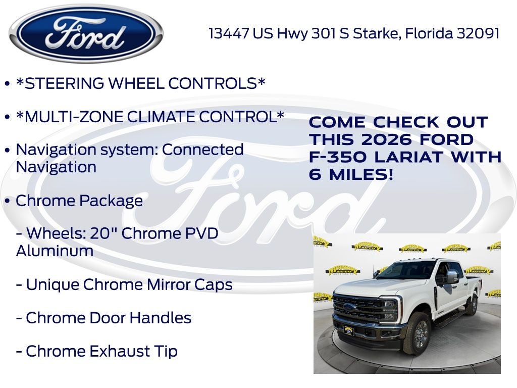 2026 Ford F-350SD Lariat 618A