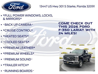 2026 Ford F-350SD Lariat 618A