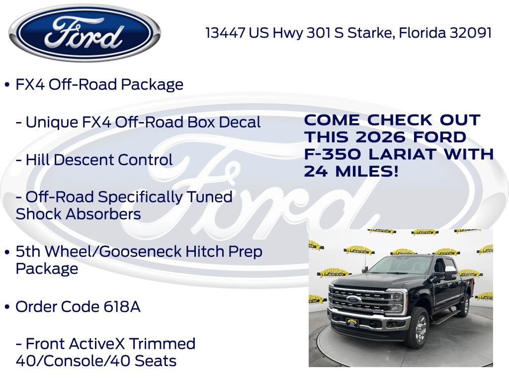 2026 Ford F-350SD Lariat 618A