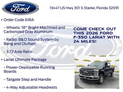 2026 Ford F-350SD Lariat 618A