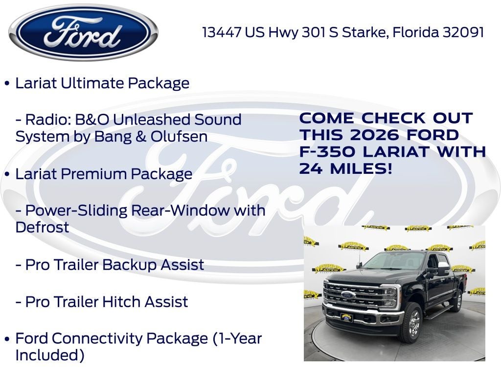 2026 Ford F-350SD Lariat 618A