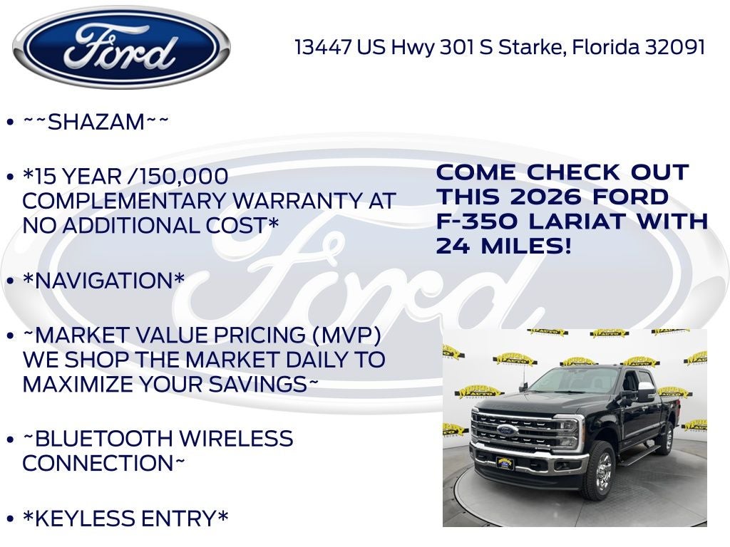 2026 Ford F-350SD Lariat 618A