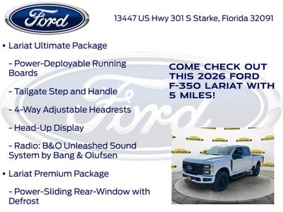 2026 Ford F-350SD Lariat 618A