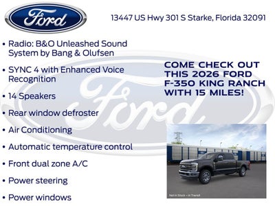 2026 Ford F-350SD King Ranch 710A