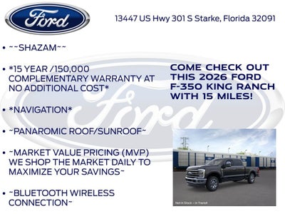 2026 Ford F-350SD King Ranch 710A