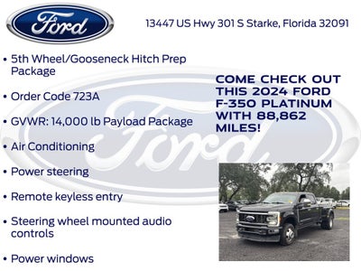 2024 Ford F-350SD Platinum DRW