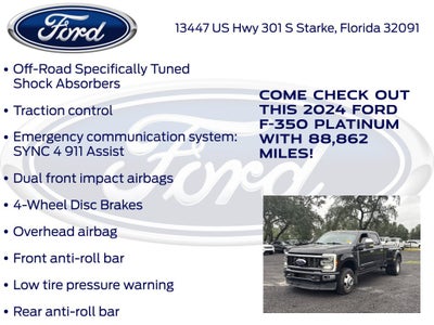 2024 Ford F-350SD Platinum DRW