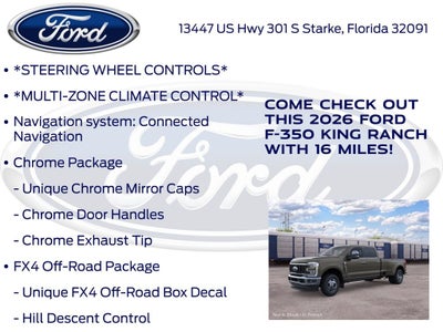 2026 Ford F-350SD King Ranch DRW 720A
