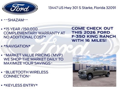 2026 Ford F-350SD King Ranch DRW 720A